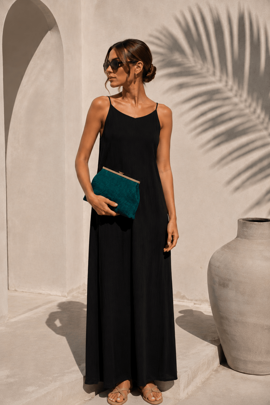 YADE Leather Clutch