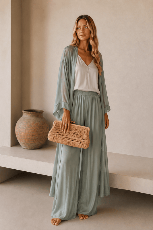 AMAL Kaftan Set yade