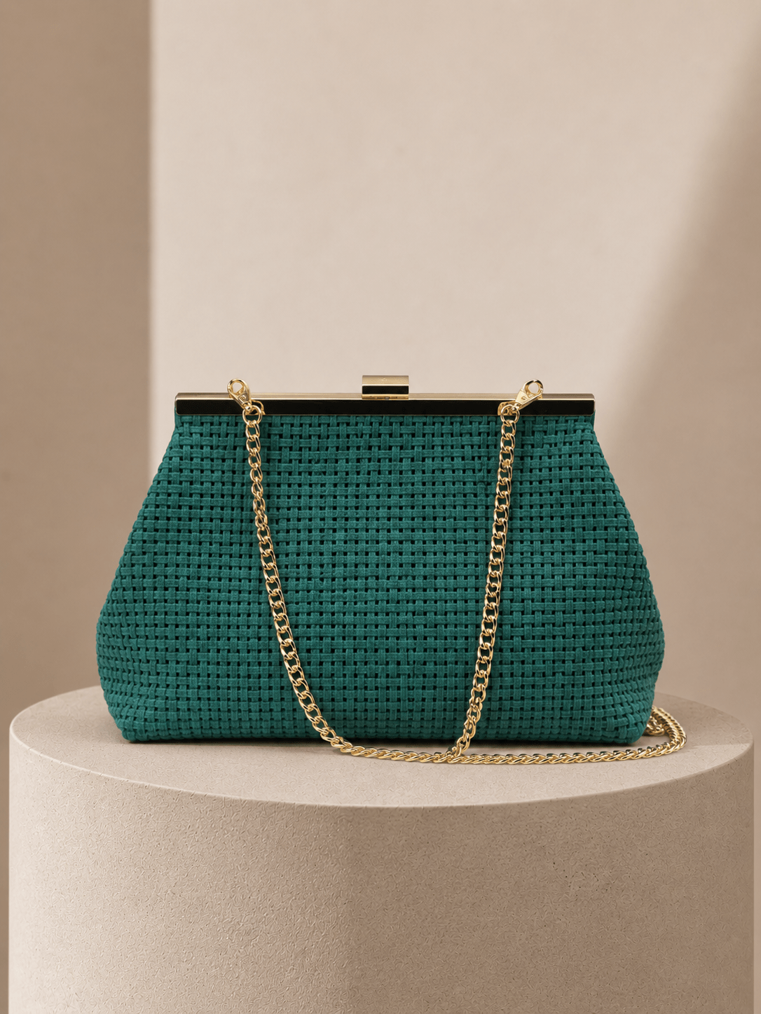 YADE Leather Clutch