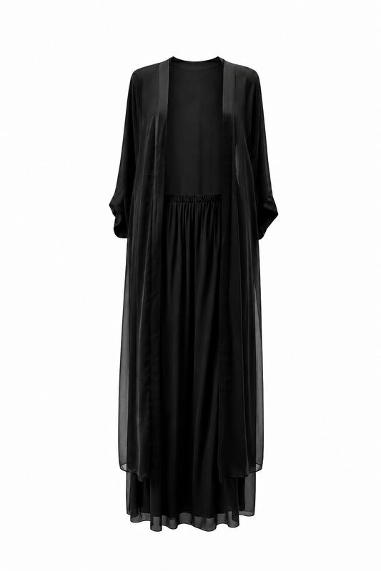 AMAL Kaftan Set schwarz