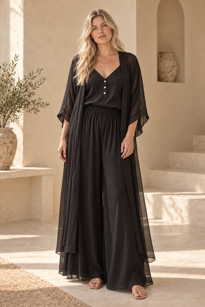 AMAL Kaftan Set schwarz